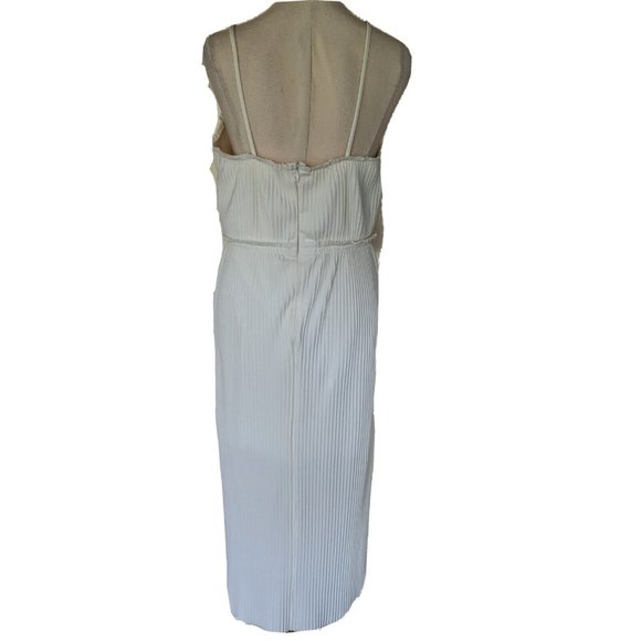 Bec And Bridge Sleeveless Pleated Midi Dress Sz 10 - Picture 2 of 4